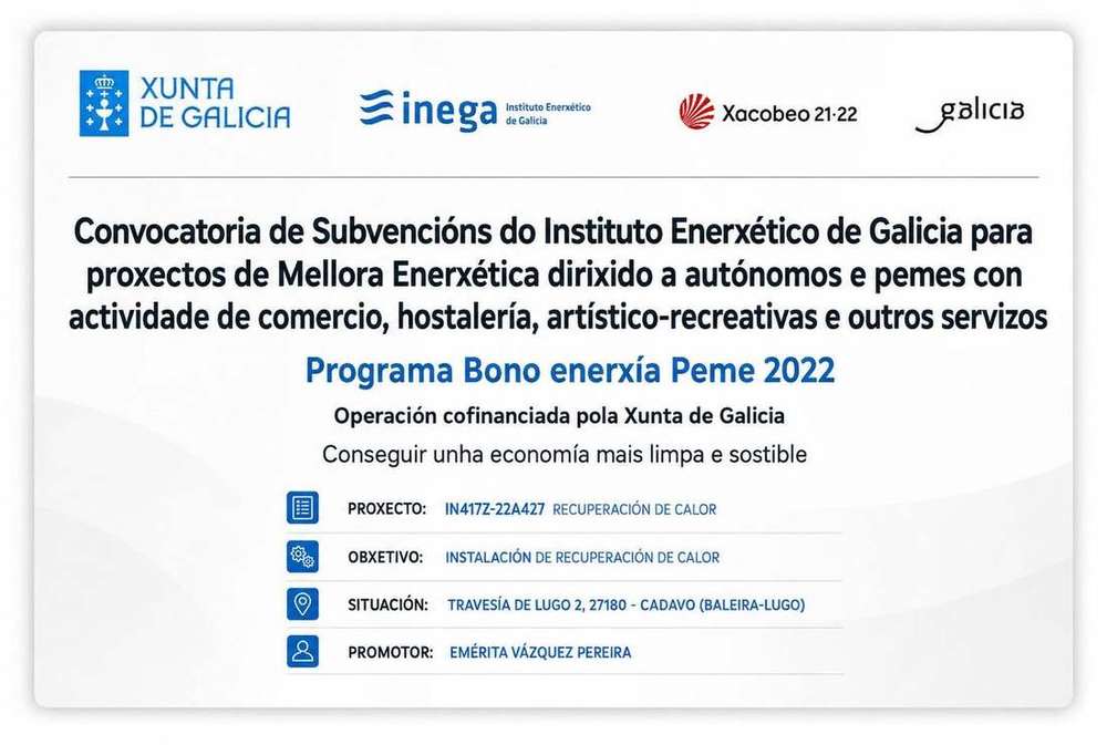 Documento informativo del Albergue Porta Santa