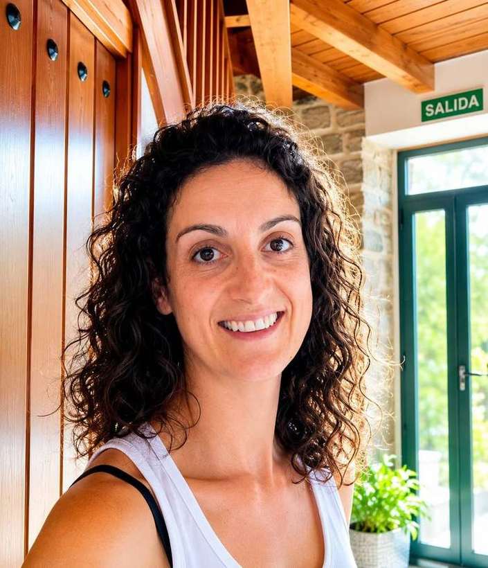 Mery, propietaria de Albergue Pensión Porta Santa
